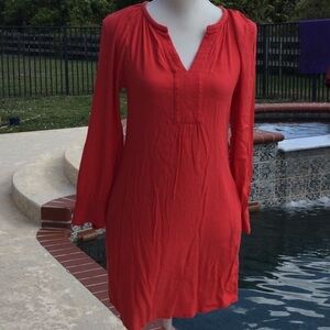 Banana Republic coral dress